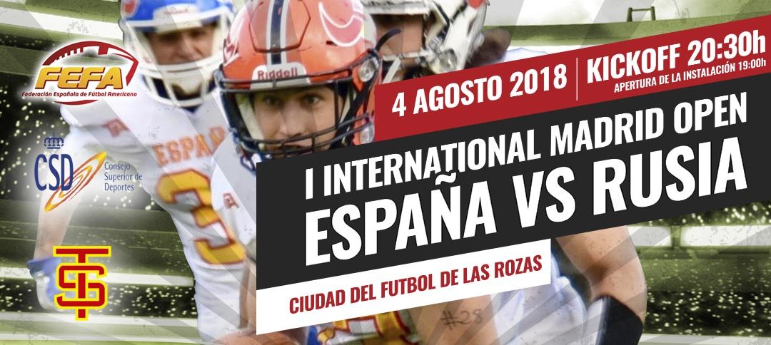 El 4 de agosto, cita con el Team Spain en Las Rozas