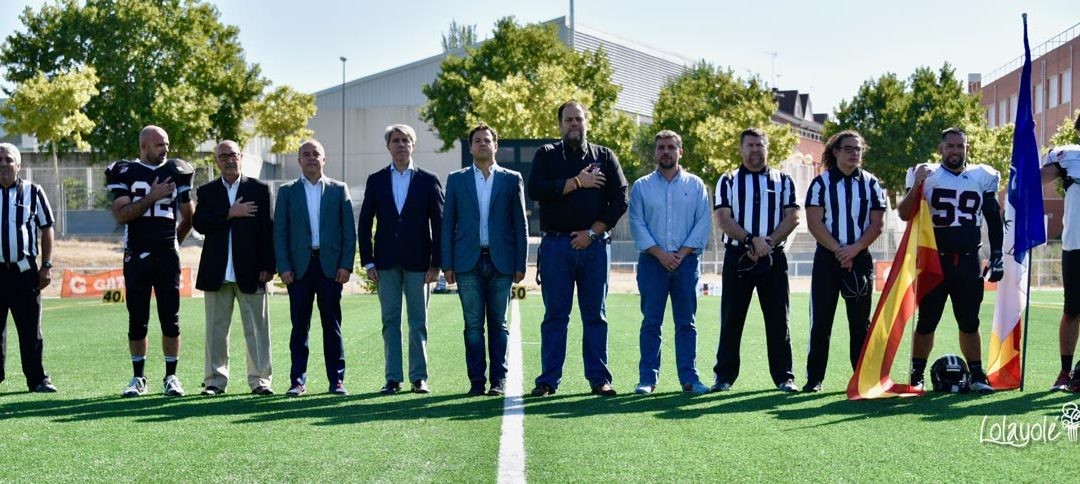 Las Rozas inaugura el primer campo de fútbol americano permanente de España